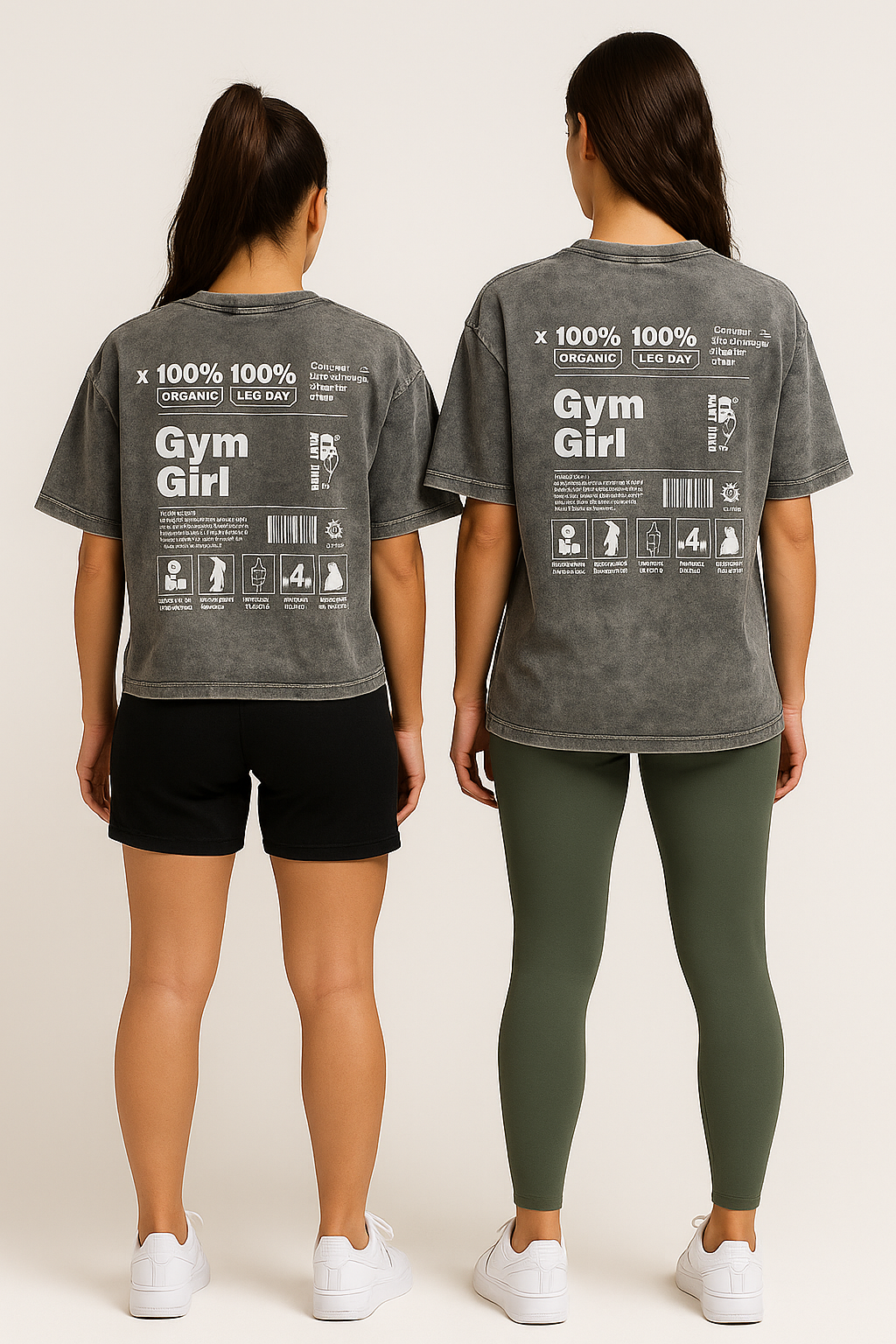 Gym Girl Overzise Tee